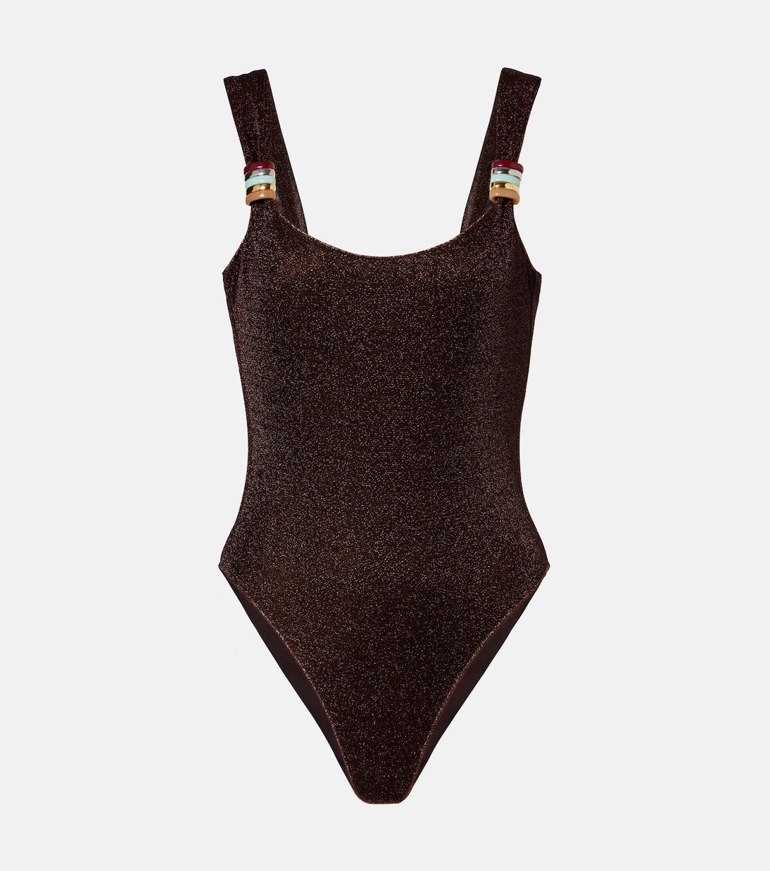 Oséree - Lumière ring-detail swimsuit