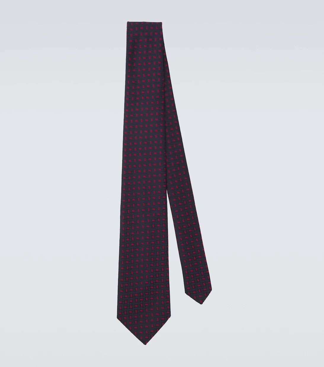 Charvet - İpek jakar kravat
