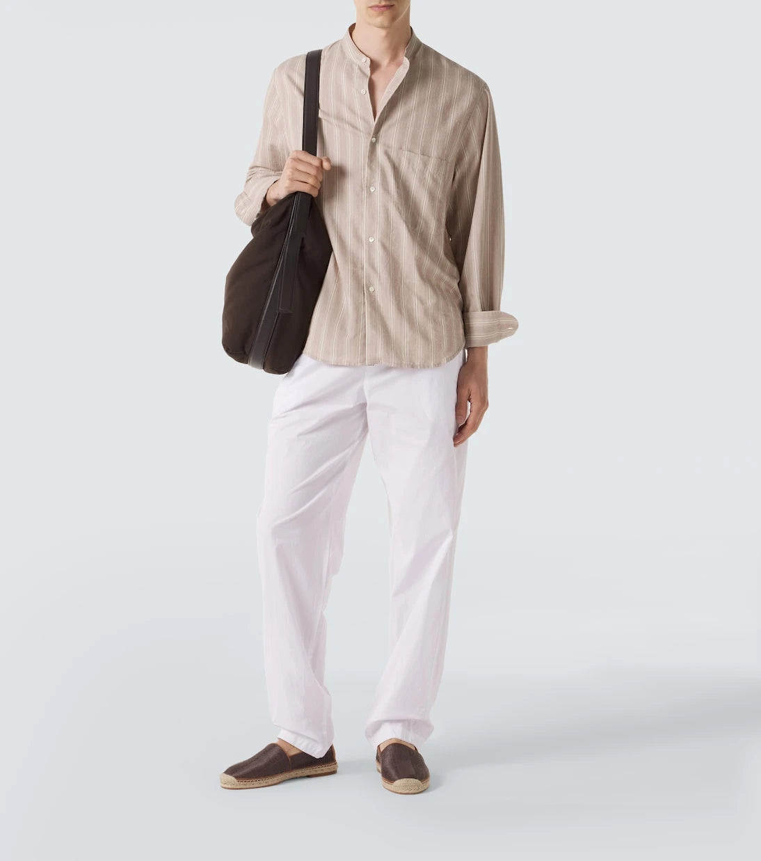 Fedeli - Cotton-blend straight pants