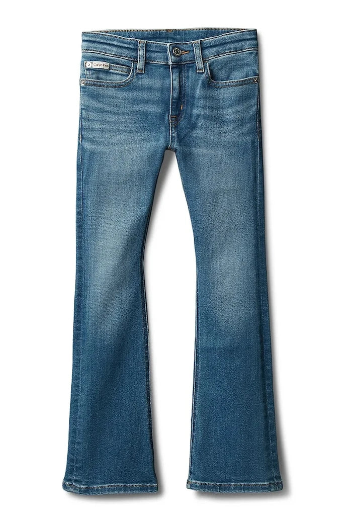 Детски дънки Calvin Klein Jeans MR FLARE