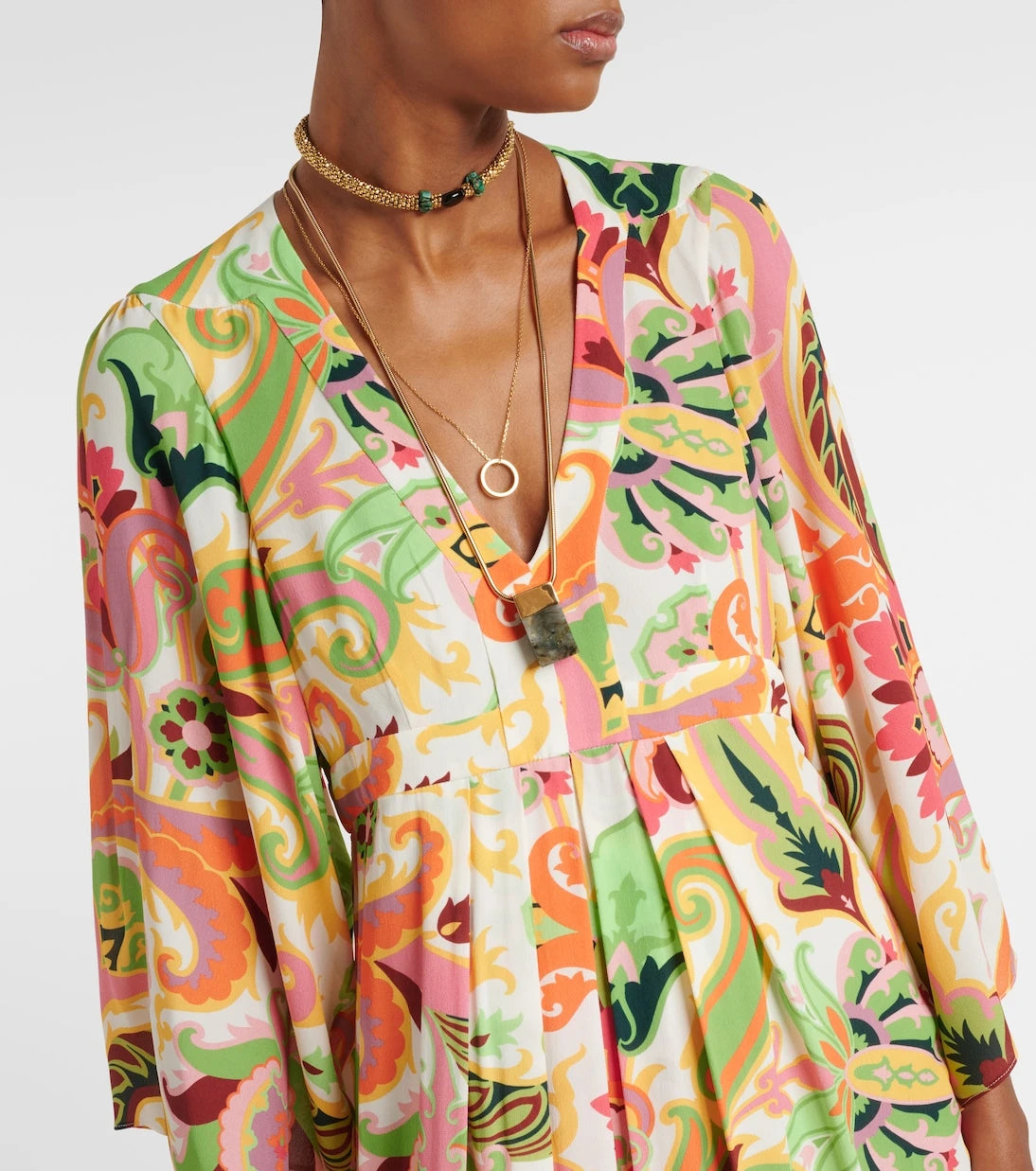 Etro - Printed maxi dress
