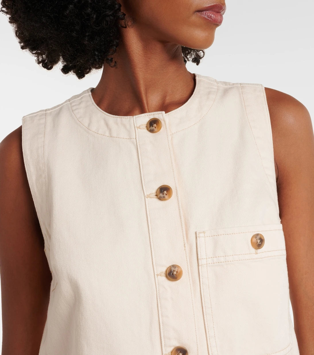 Veronica Beard - Oakley denim minidress