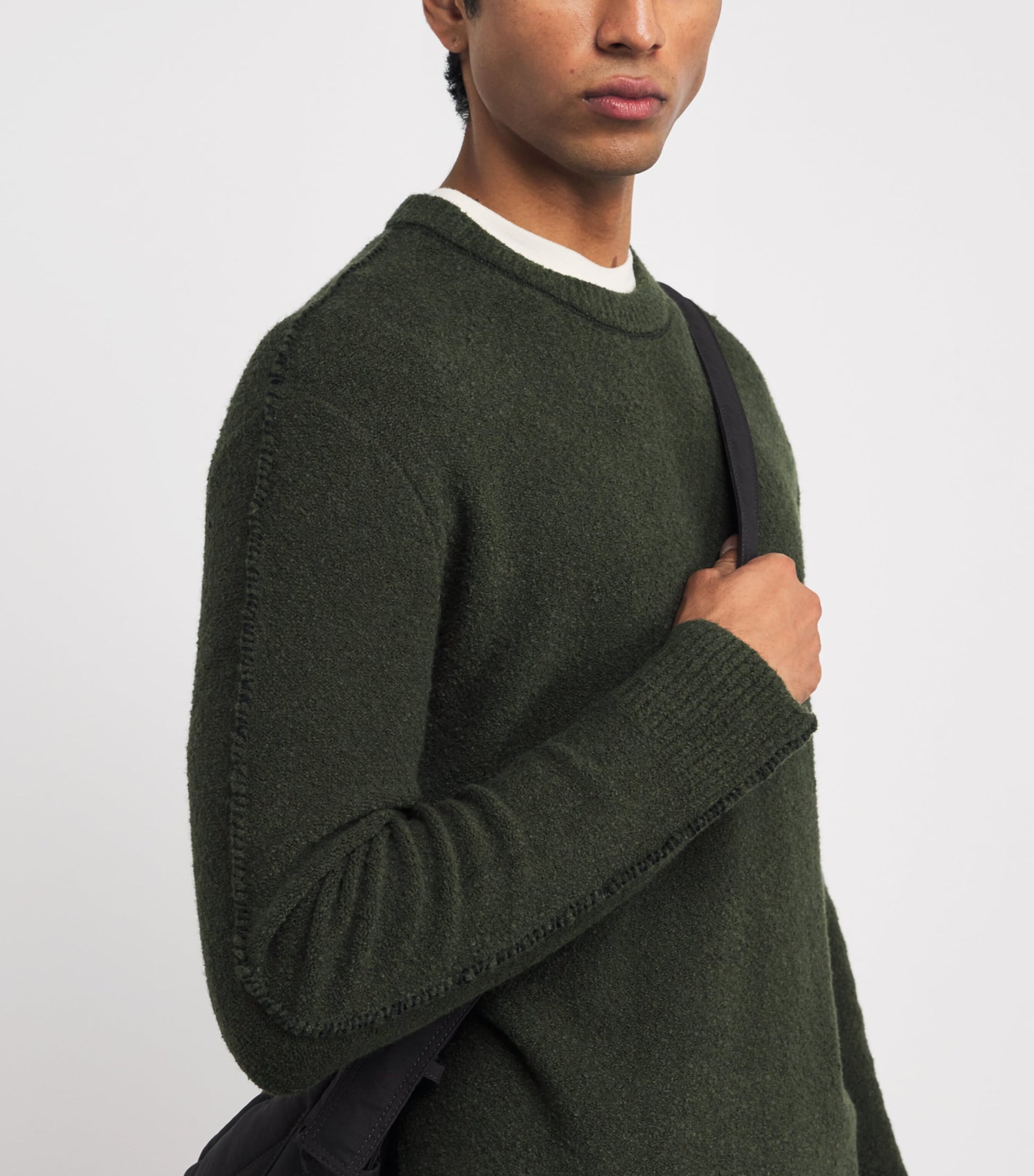 Mottled Bennett Sweater CYPRESS