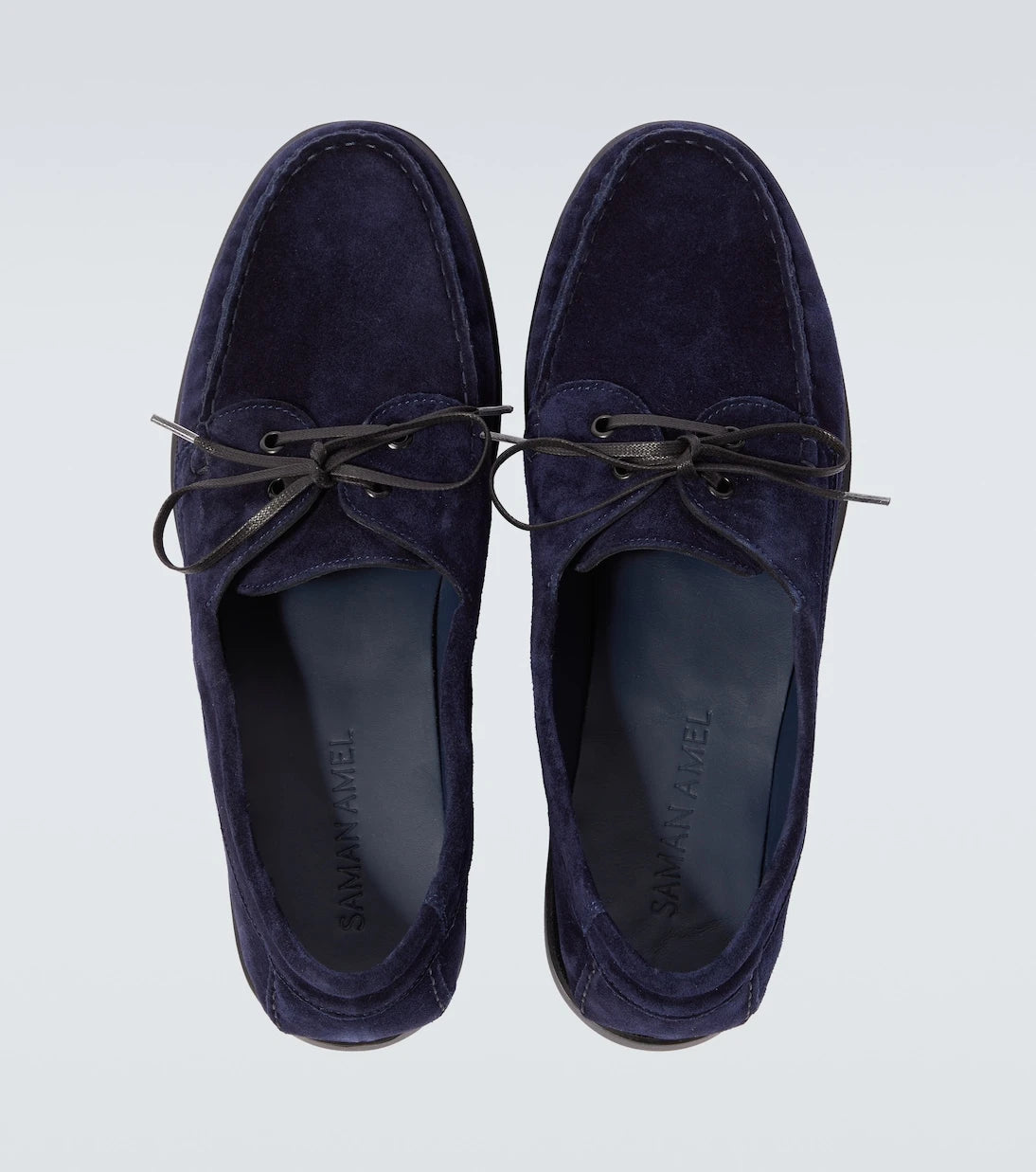 Saman Amel - City Moc suede boat shoes