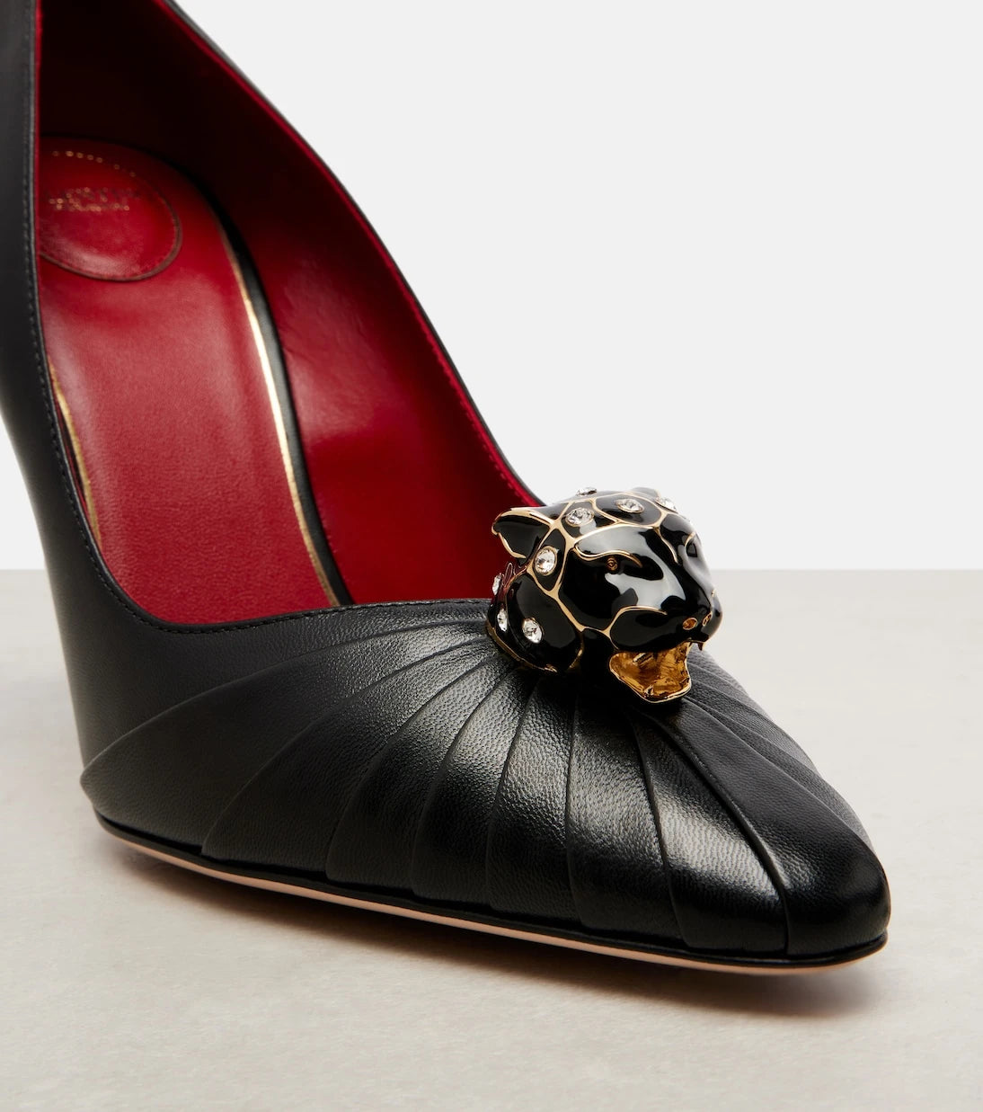 Valentino Garavani - Pas De Chat 105 leather pumps