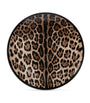 Set of Two Leopard Print Dinner Plates (26cm)