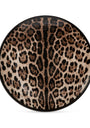 Dolce & Gabbana Casa Set of Two Leopard Print Dinner Plates (26cm)