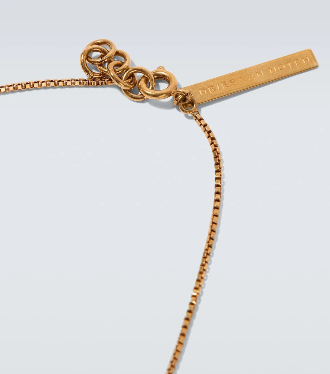 Dries Van Noten - Embellished chain necklace