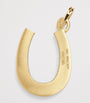 Jade Trau Yellow Gold and Diamond Horseshoe Charm