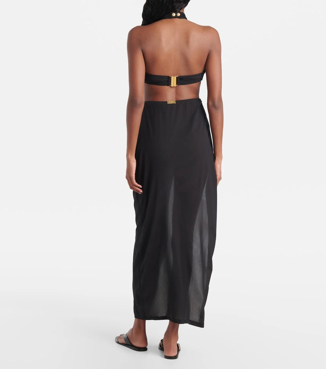 Balmain - Semi-sheer beach cover-up