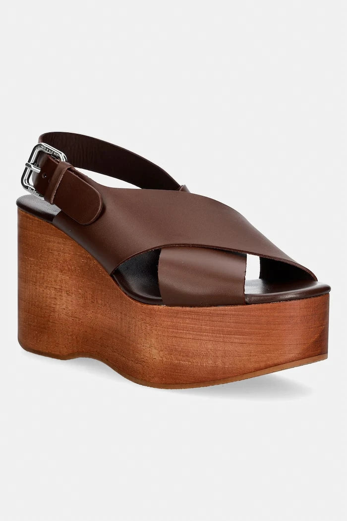 Weekend Max Mara Сандали кожени Wkaangio
