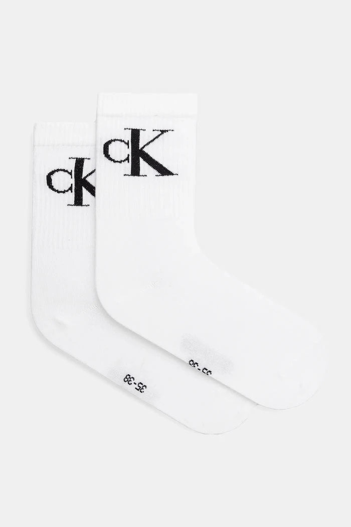 Calvin Klein Jeans чорапи дамски с памук 2 броя
