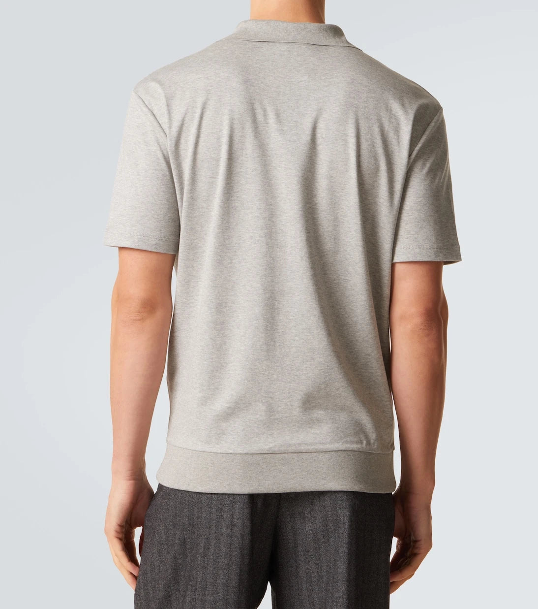 Giorgio Armani - Cotton jersey polo shirt