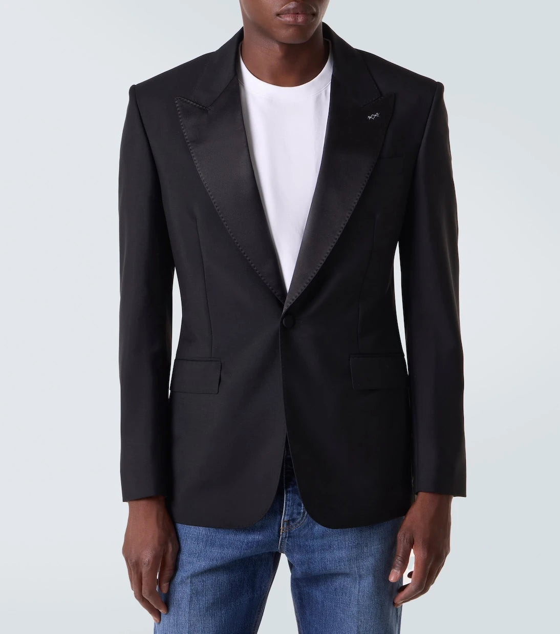 Givenchy - Wool and mohair tuxedo jacket