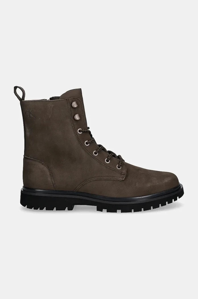 Обувки Calvin Klein Jeans EVA BOOT MID LACEUP REBELLIOUS