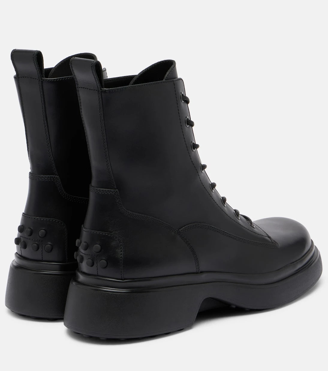 Tod's - Leather combat boots