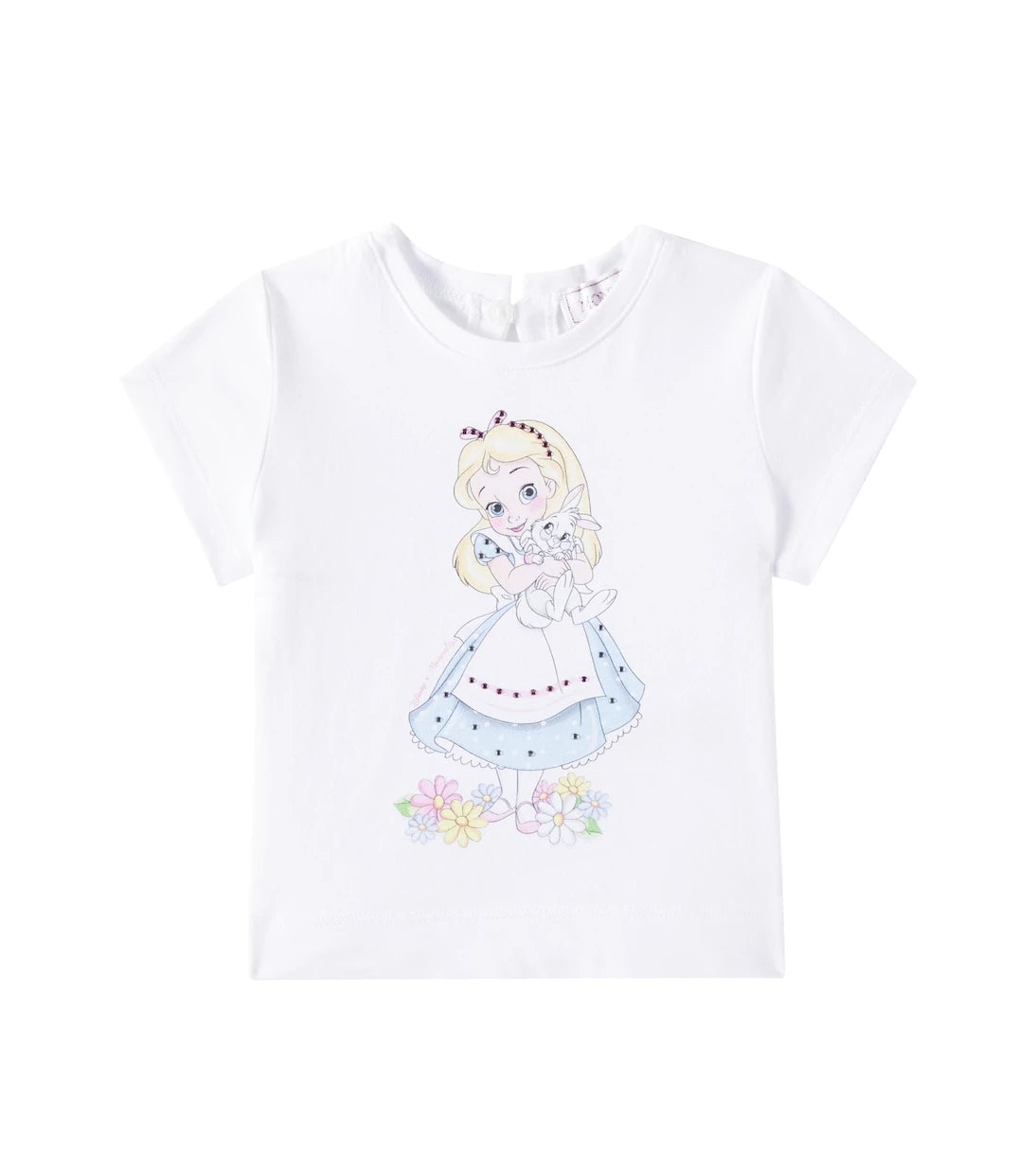 Monnalisa - Baby printed cotton T-shirt