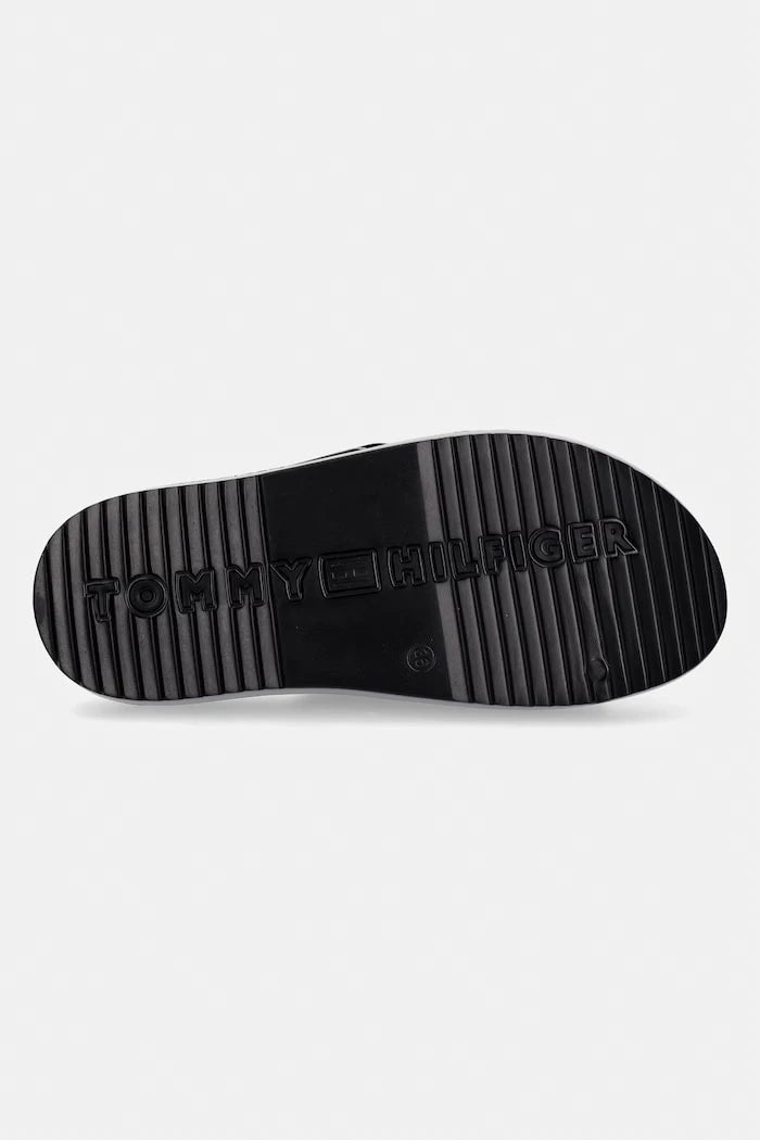 Tommy Hilfiger Kadın Terlik TH LIGHT DOUBLE STRAP SANDAL