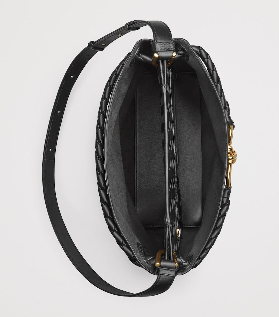 Leather Andiamo Bucket Bag