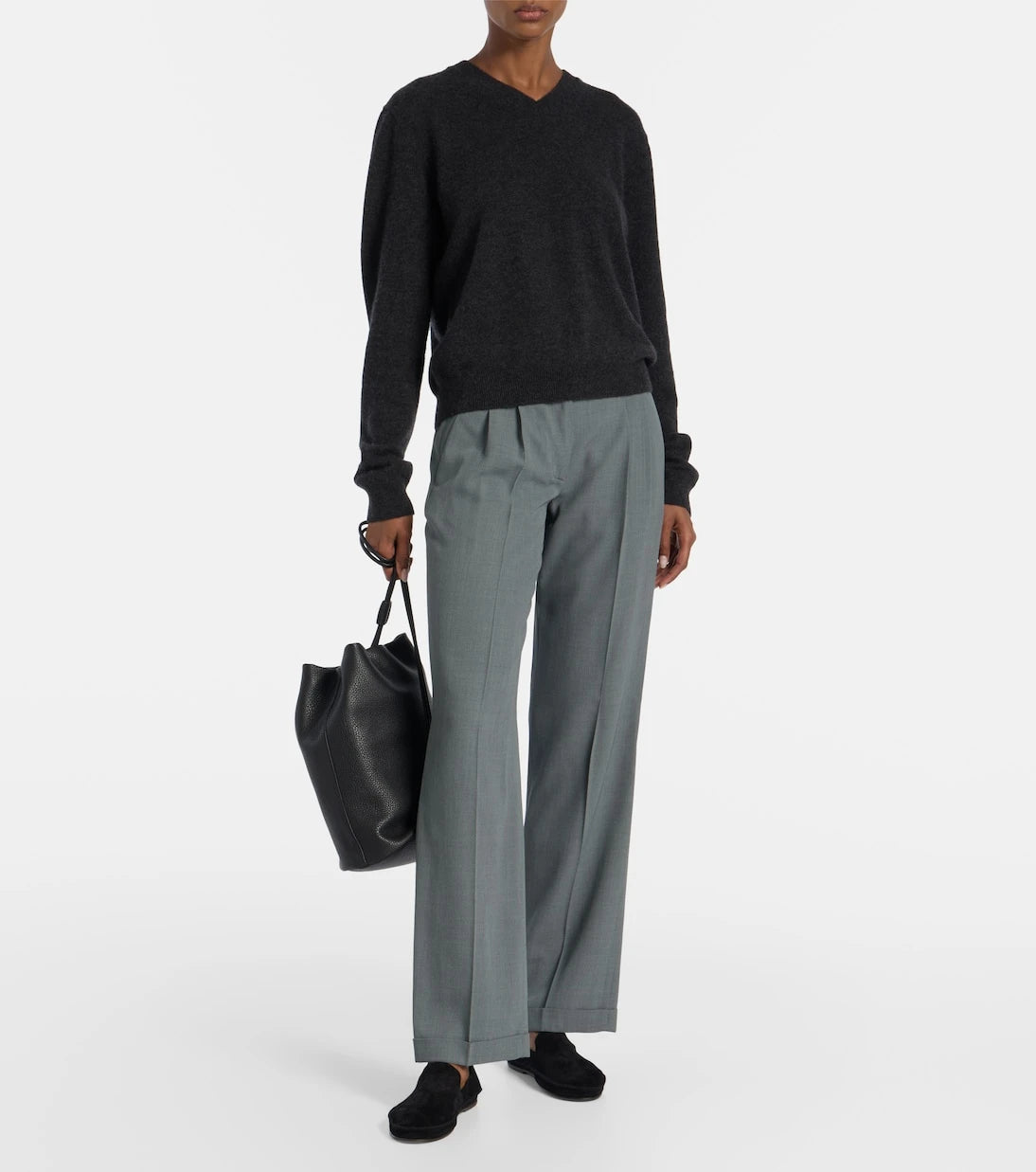 The Row - Tyler suede loafers