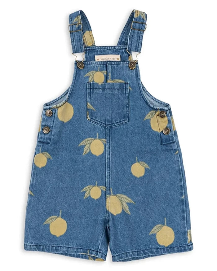 Konges Sløjd MAGOT OVERALLS GOTS Çocuk Denim Tulum