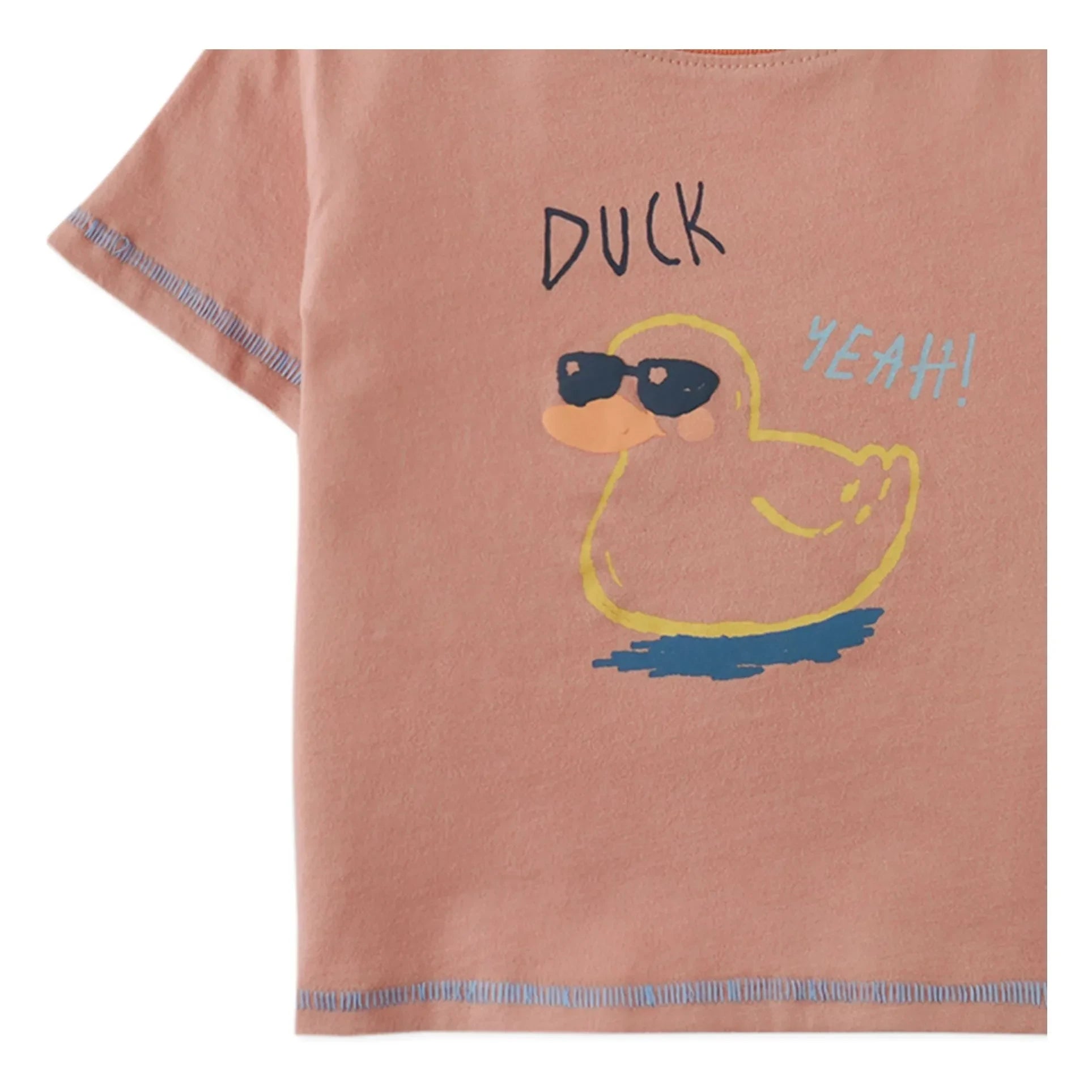 Gingersnaps - Levi Duck T-shirt | Terracotta