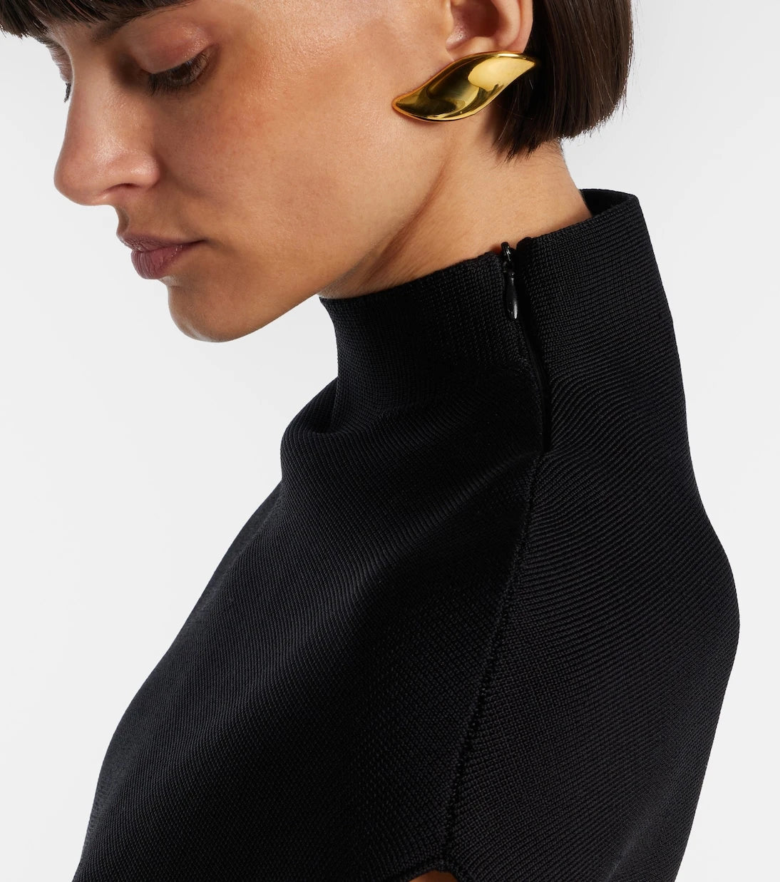 Khaite - Leaf clip-on earrings