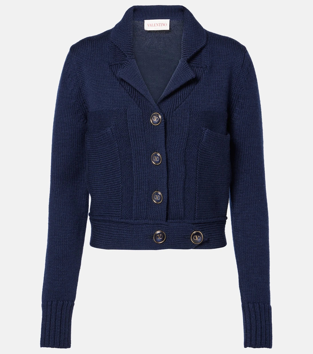 Valentino - Wool and cotton cardigan