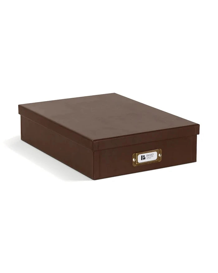 Bigso Box of Sweden Oskar A4 26 x 35 x 8,5 cm Saklama Kutusu