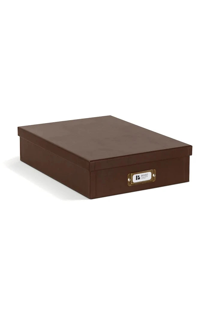 Bigso Box of Sweden Oskar A4 26 x 35 x 8,5 cm Saklama Kutusu