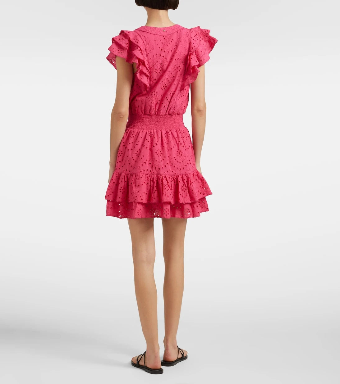 Poupette St Barth - Camila shirred cotton minidress