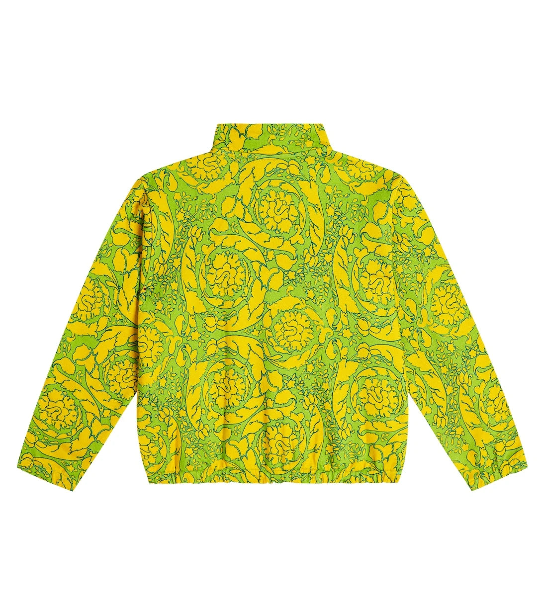 Versace Kids - سويت شيرت من قطن الجيرسيه بنقشة باروكو