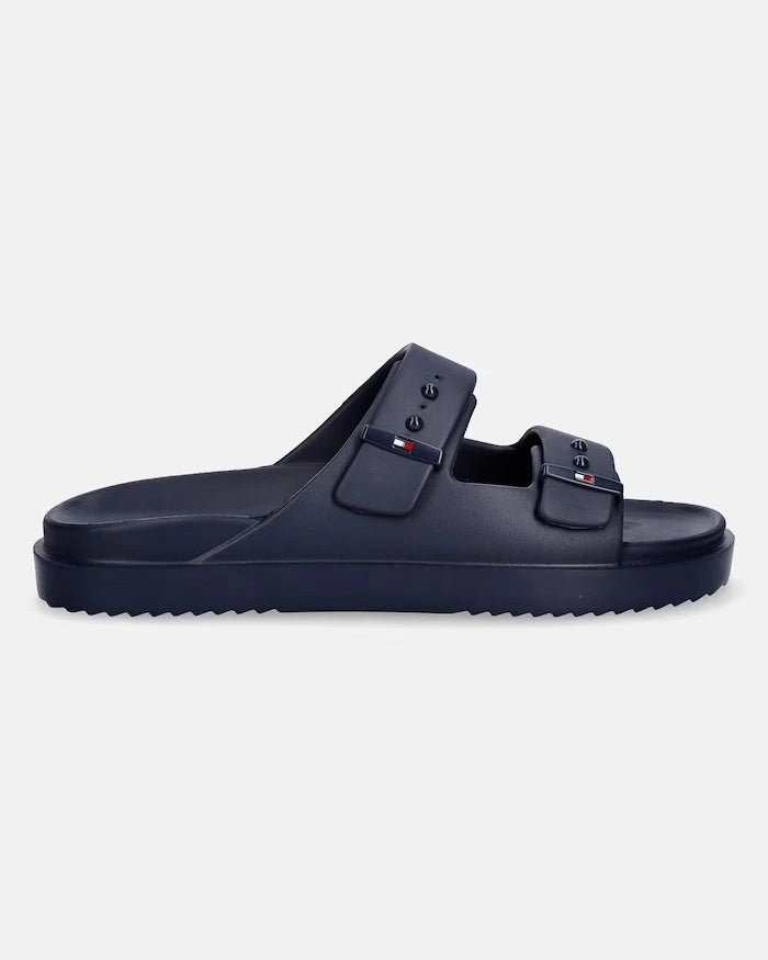 Tommy Hilfiger erkek havuz terliği LIGHT ADJUSTABLE POOL SLIDER
