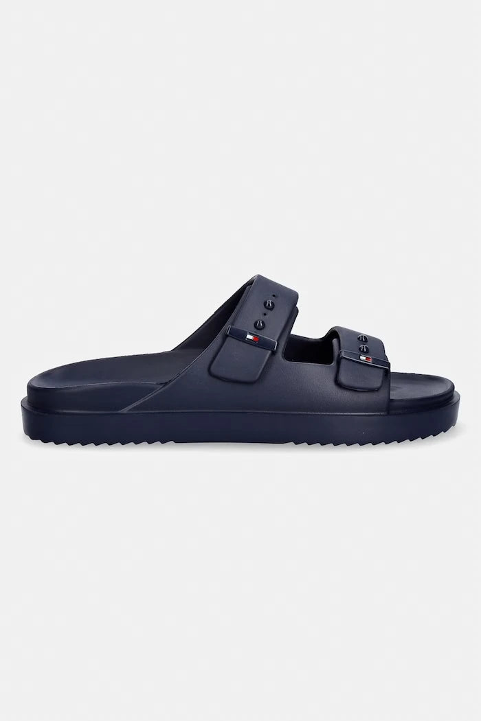 Tommy Hilfiger erkek havuz terliği LIGHT ADJUSTABLE POOL SLIDER