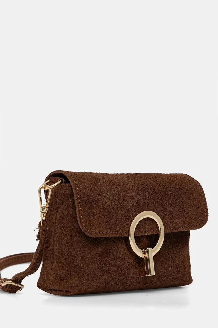 Answear.LAB чанта crossbody дамска от велур