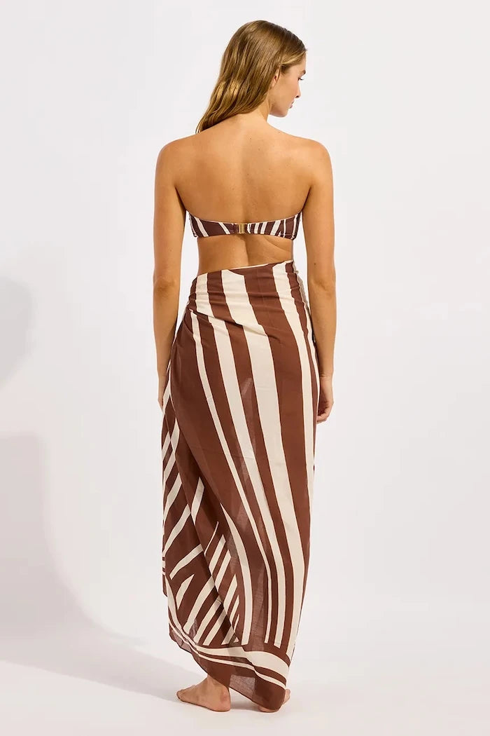 Seafolly Kadın Plaj Eteği Coastline Sarong