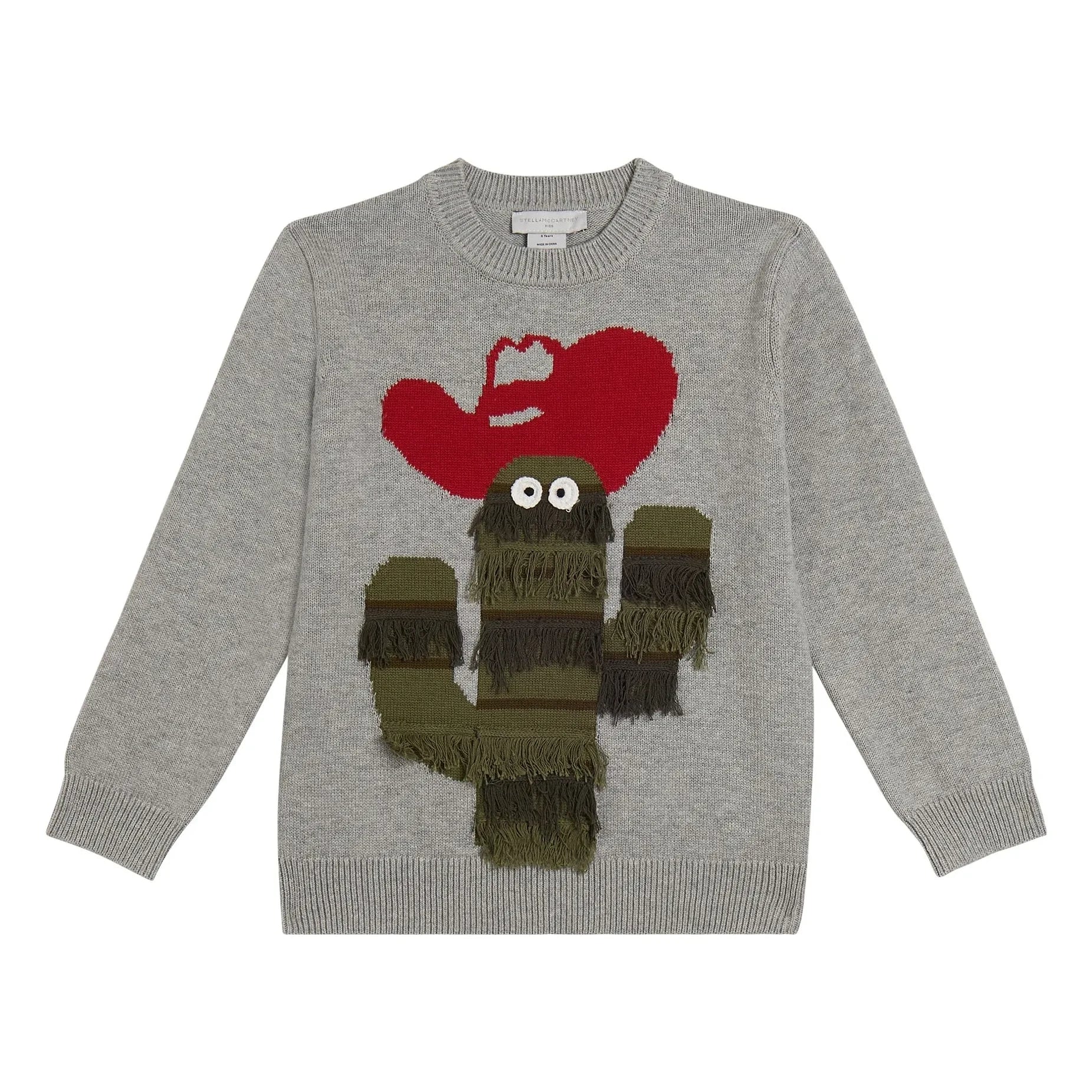 Stella McCartney Kids - Cactus sweater | Grey