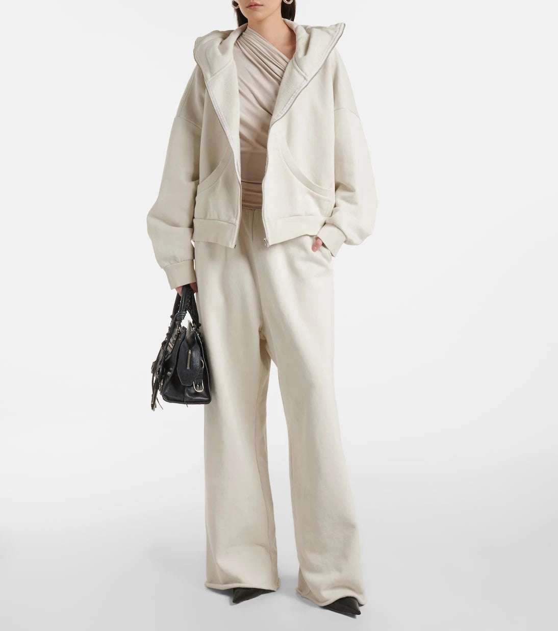 Entire Studios - Pillar ruched one-shoulder jersey top