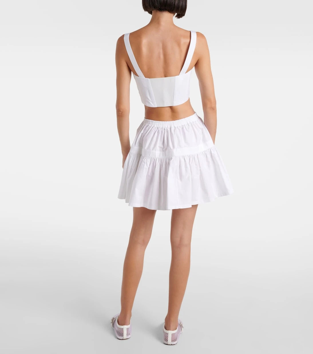 Alaïa - Cotton crop top