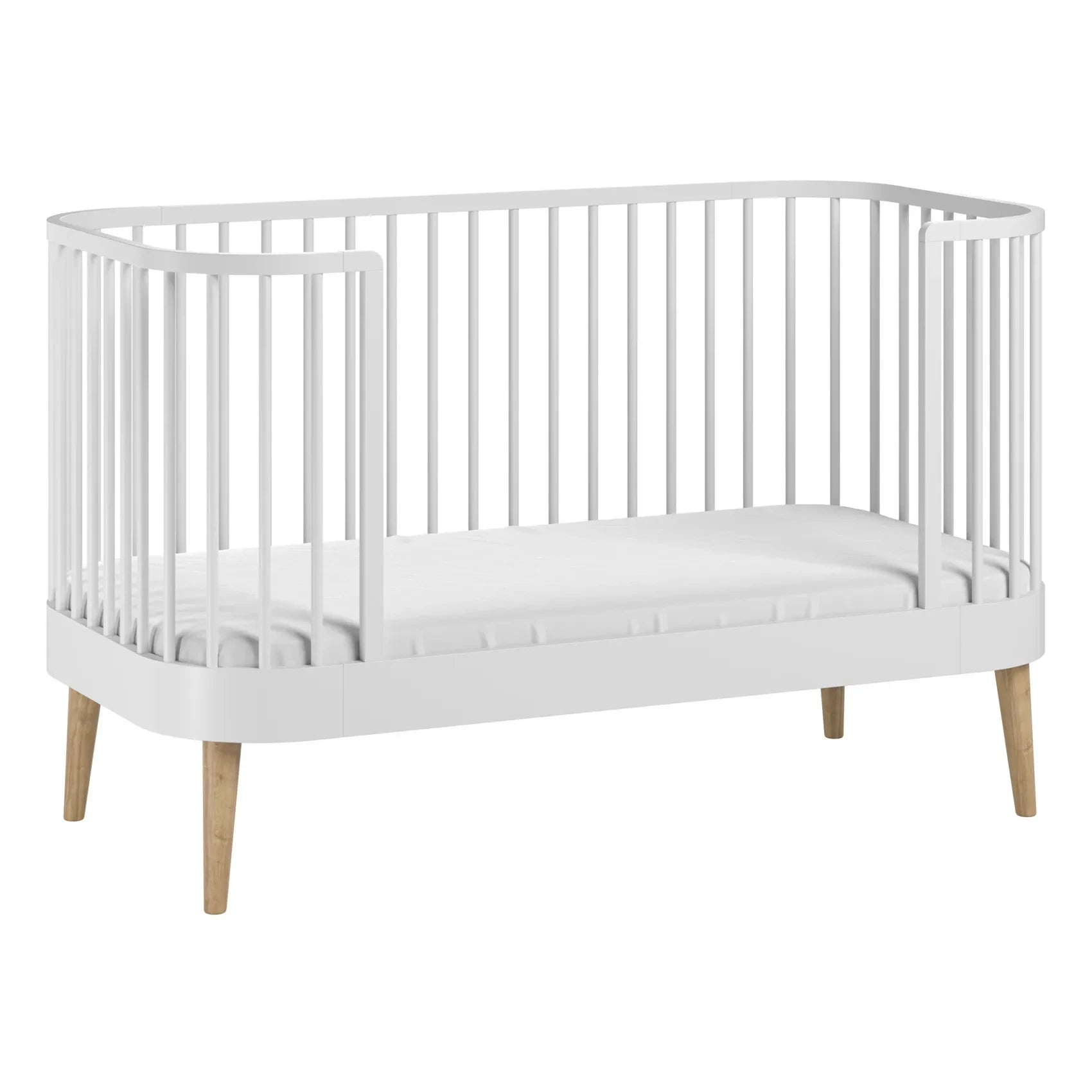 VOX - Paris Convertible Cot - 70 x 140 cm | White