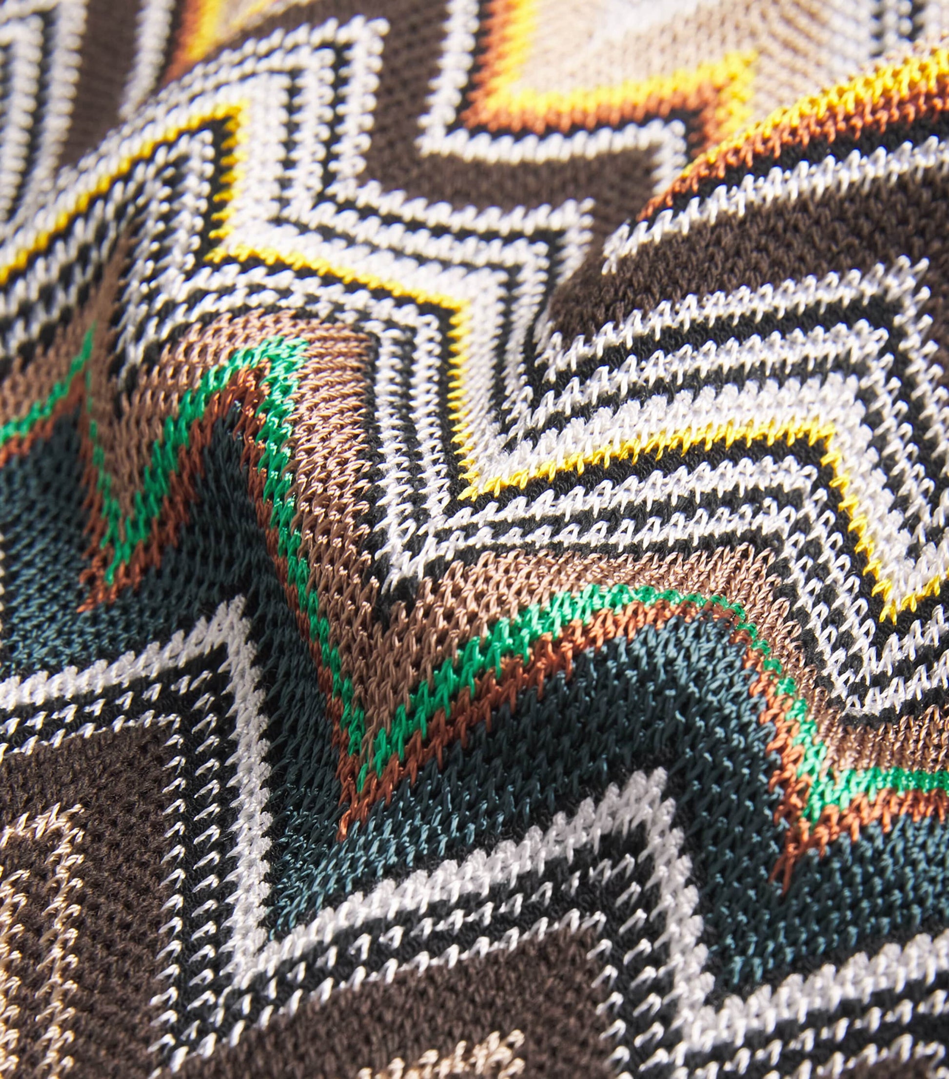 Multi Zigzag Mini Skirt