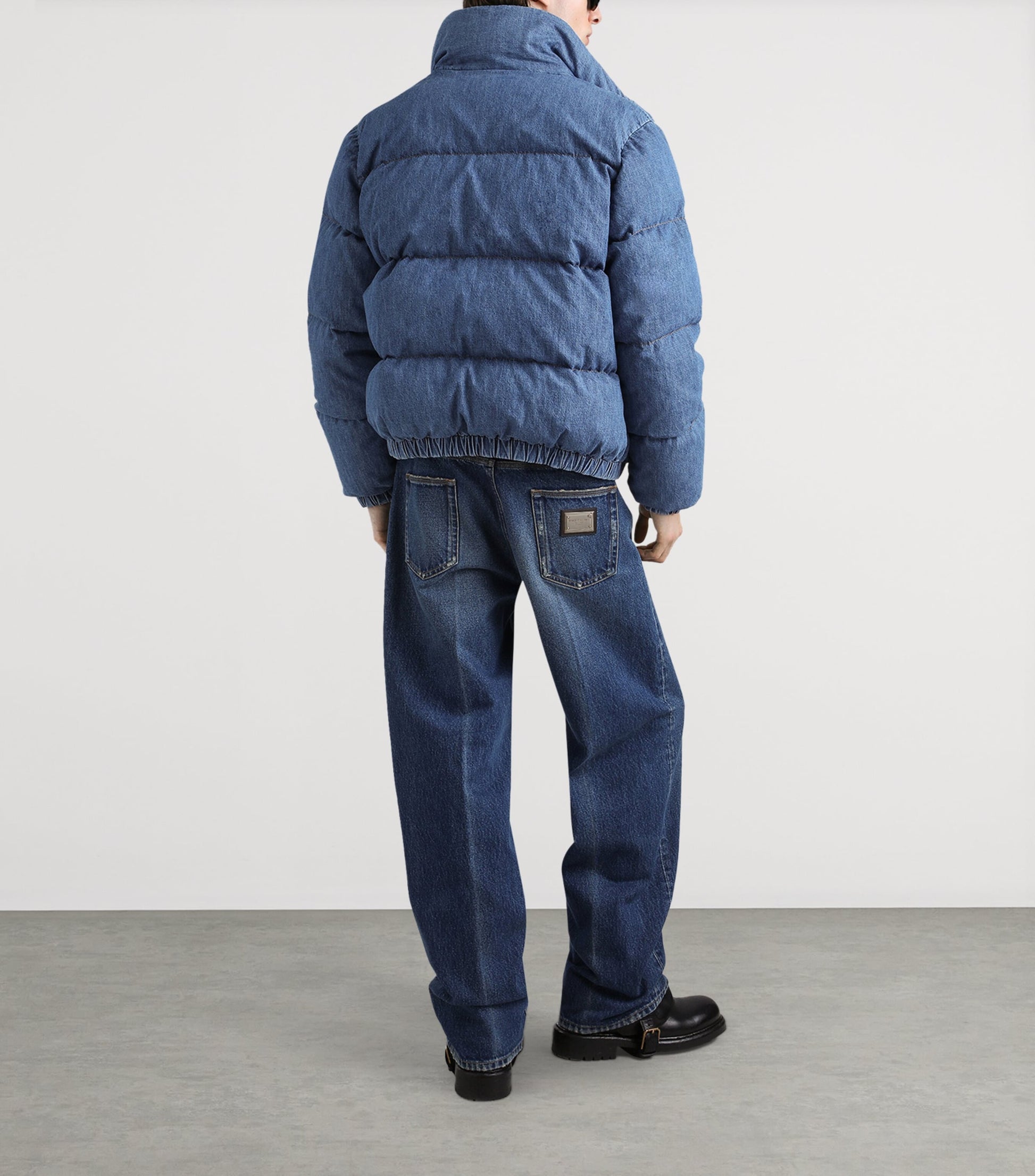 Multi Denim Padded Jacket