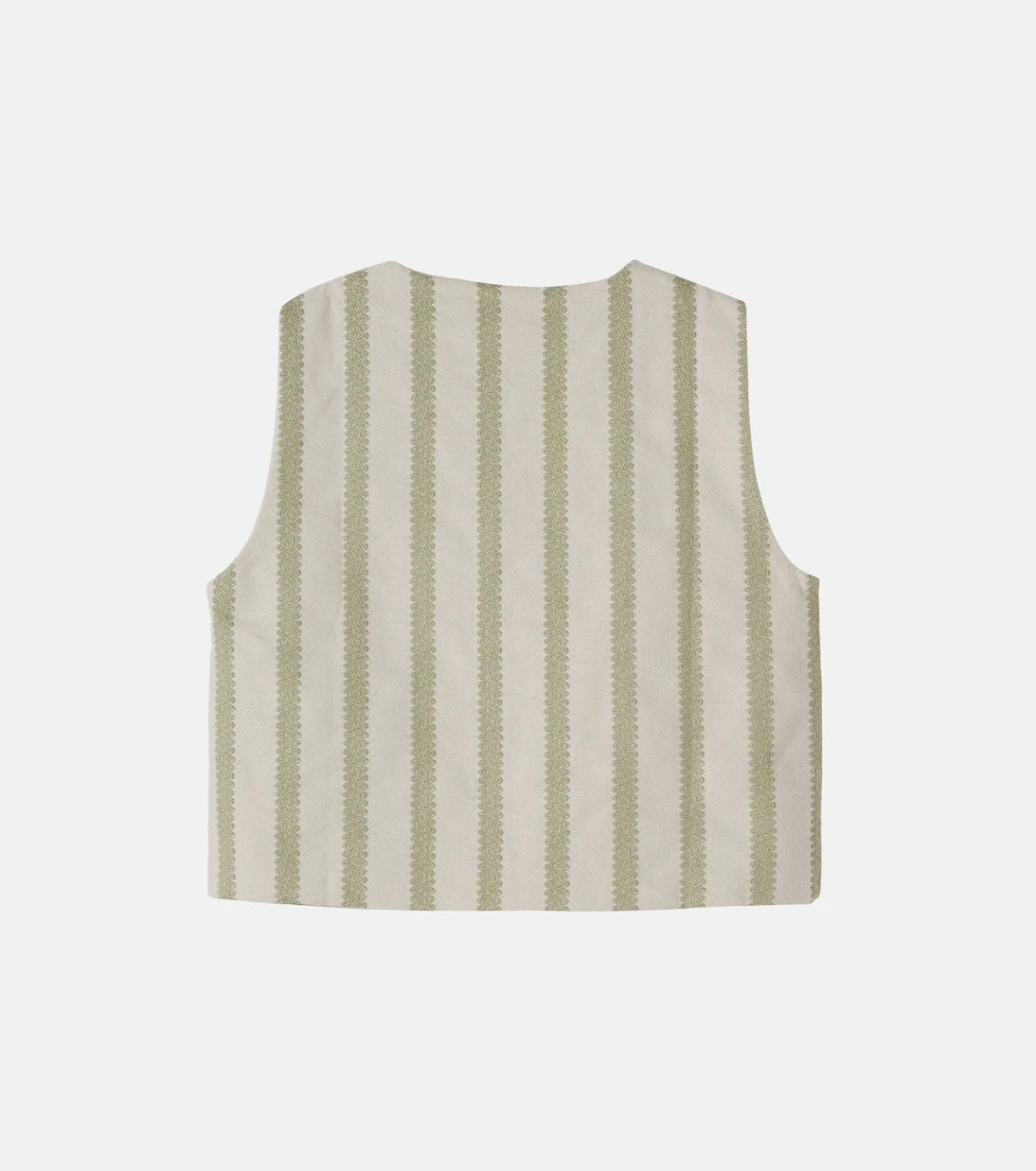 Donsje - Shortan striped cotton vest
