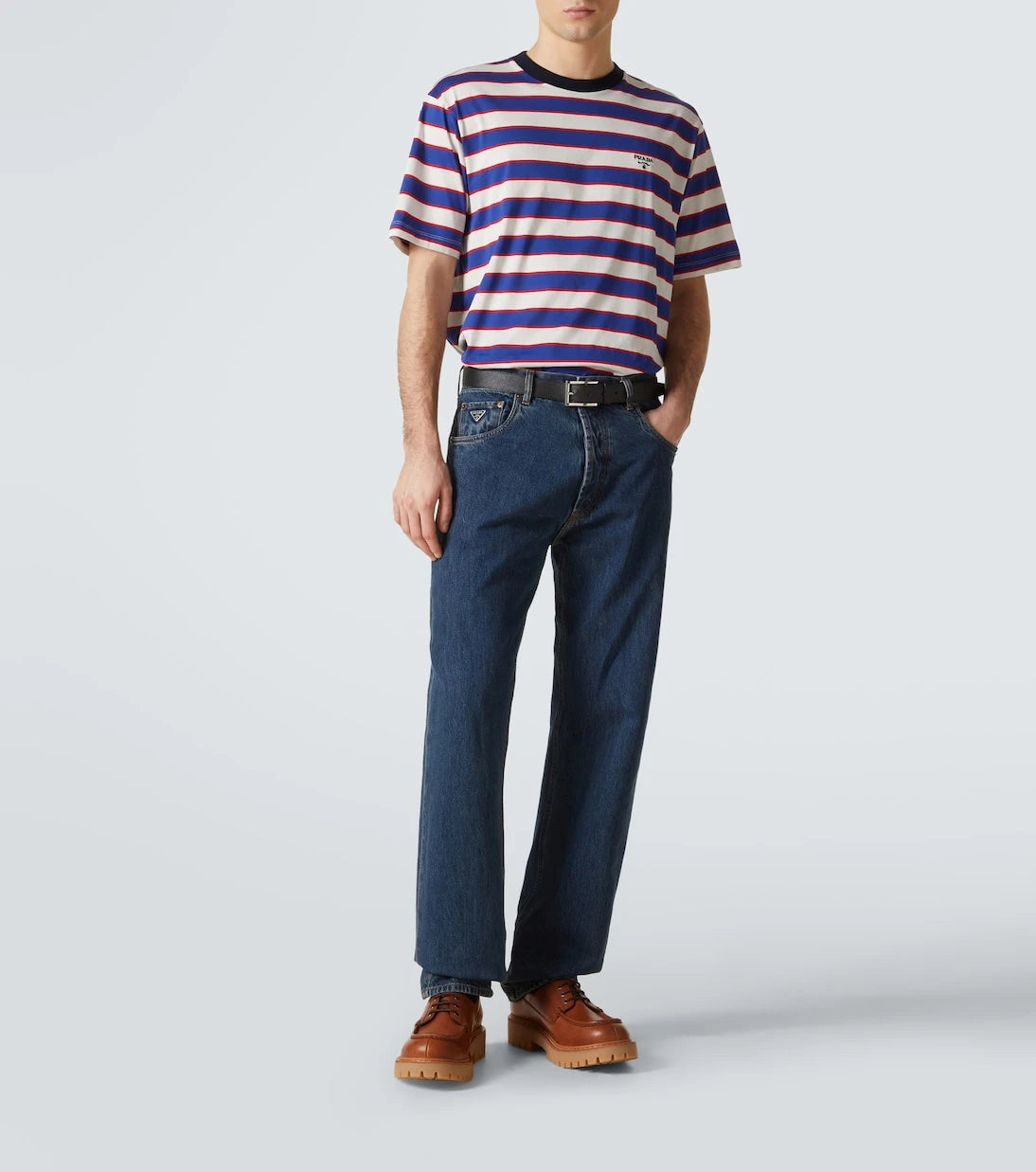 Prada - St. Moritz leather loafers