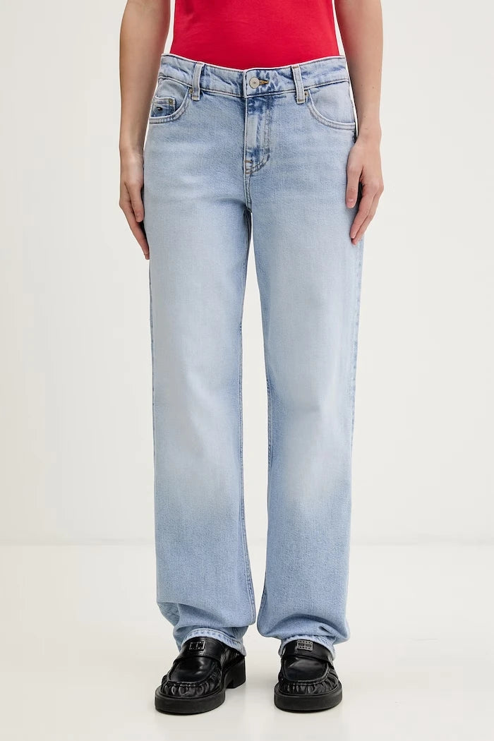 Tommy Jeans дънки straight дамски