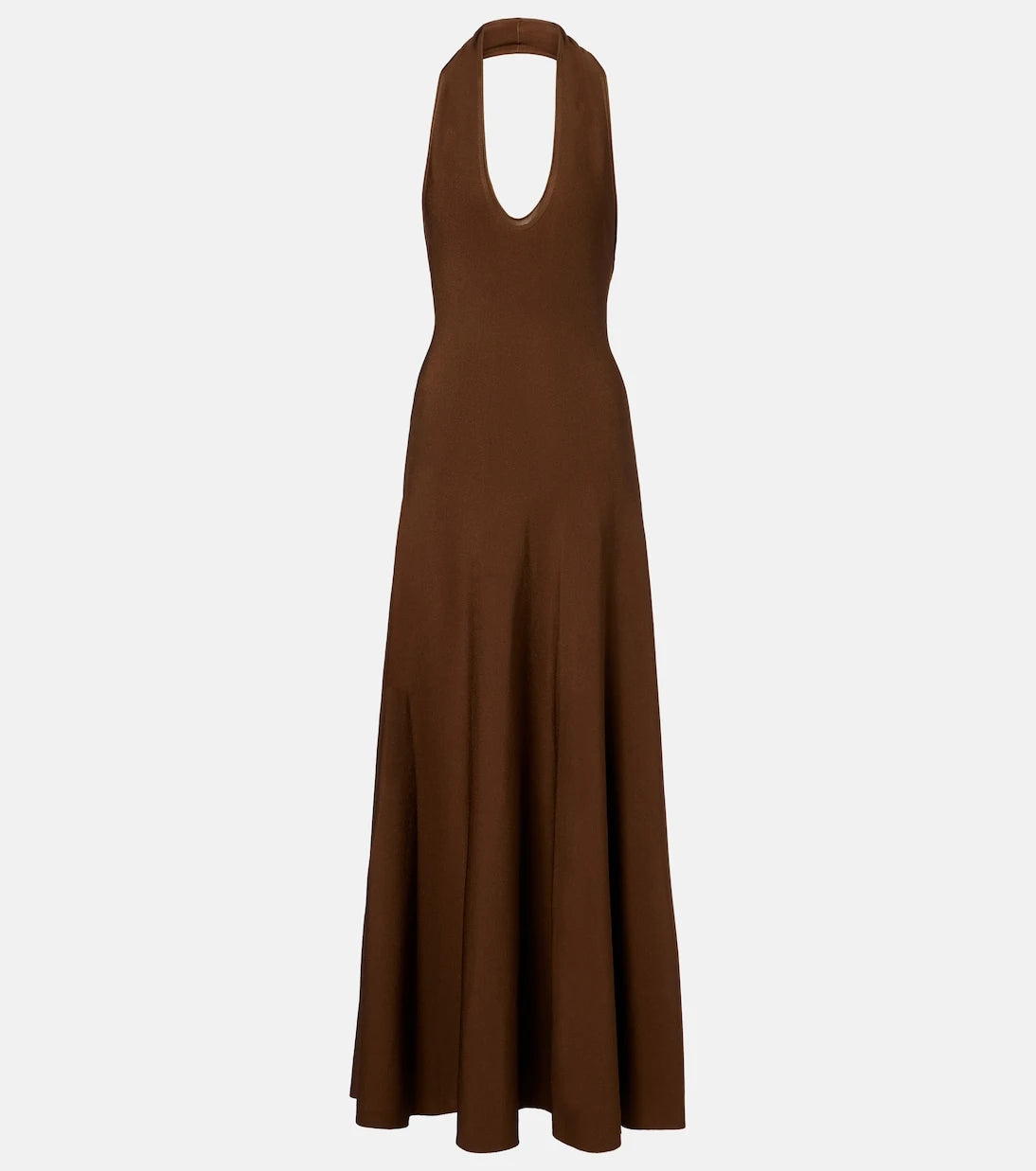 Khaite - Melina halterneck maxi dress