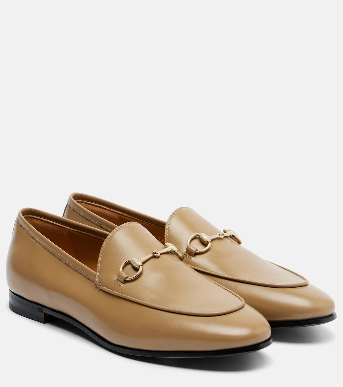 Gucci - Jordaan Horsebit leather loafers