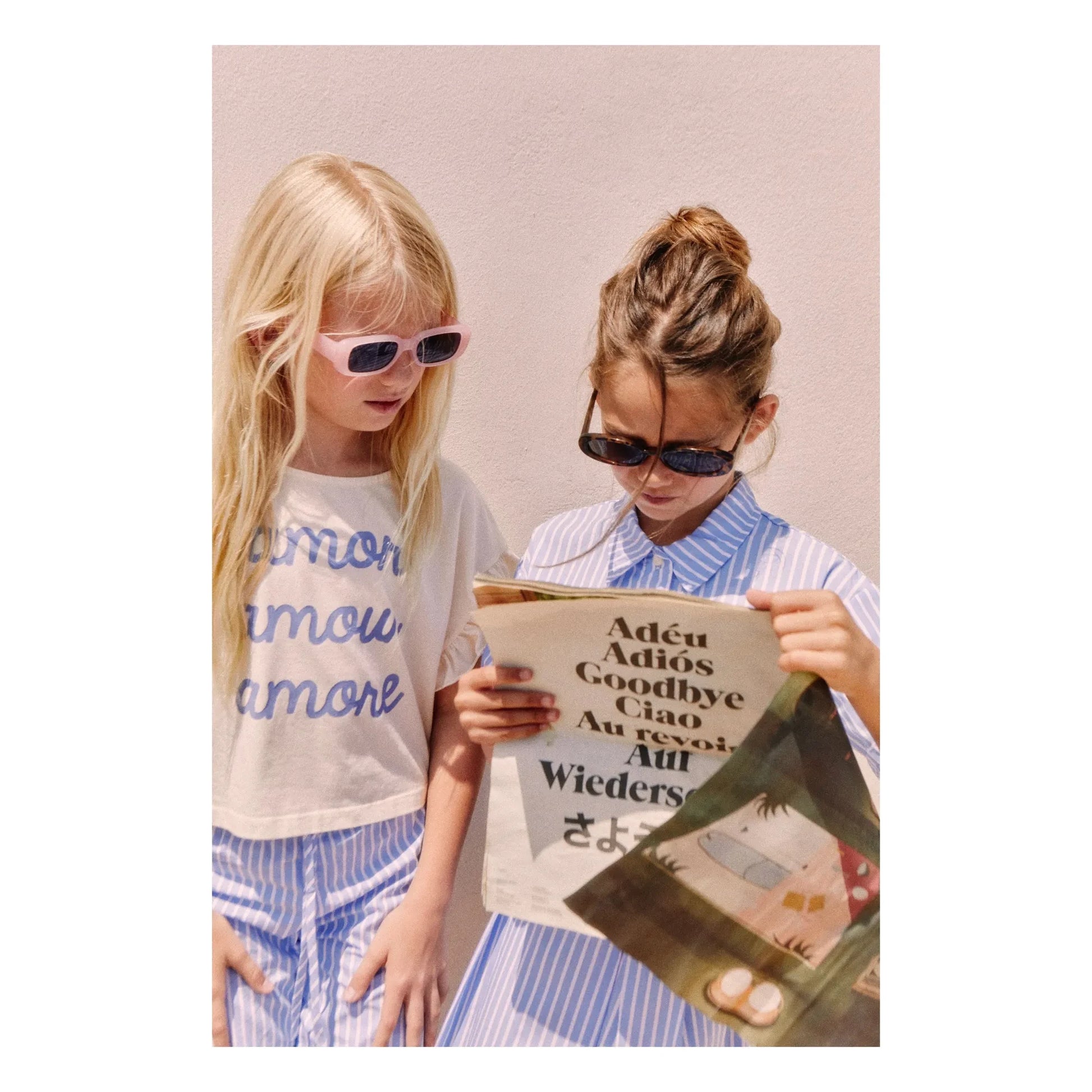 Mipounet - Amour T-shirt Organic cotton | Ecru