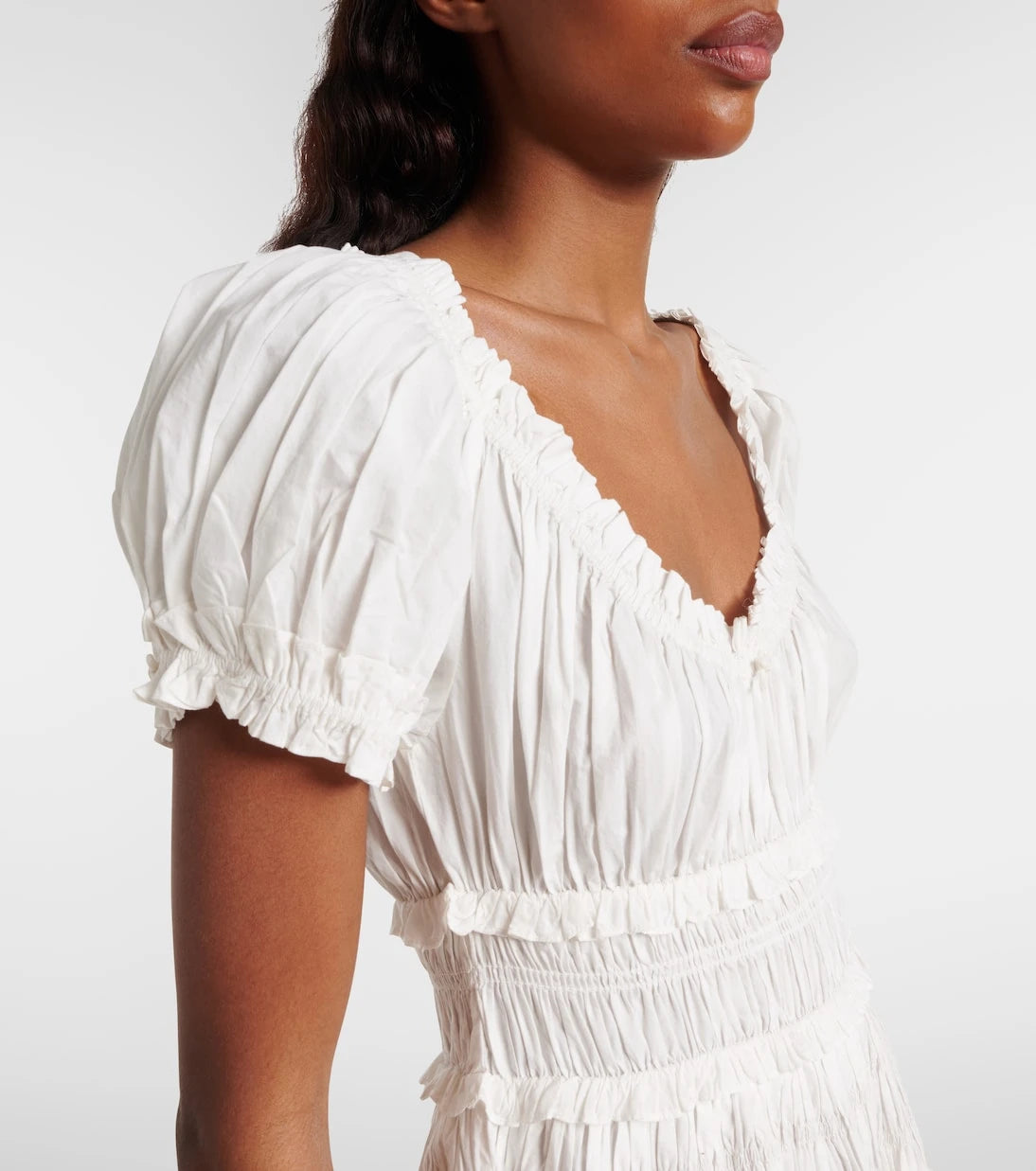 Dôen - Leanne cotton poplin midi dress