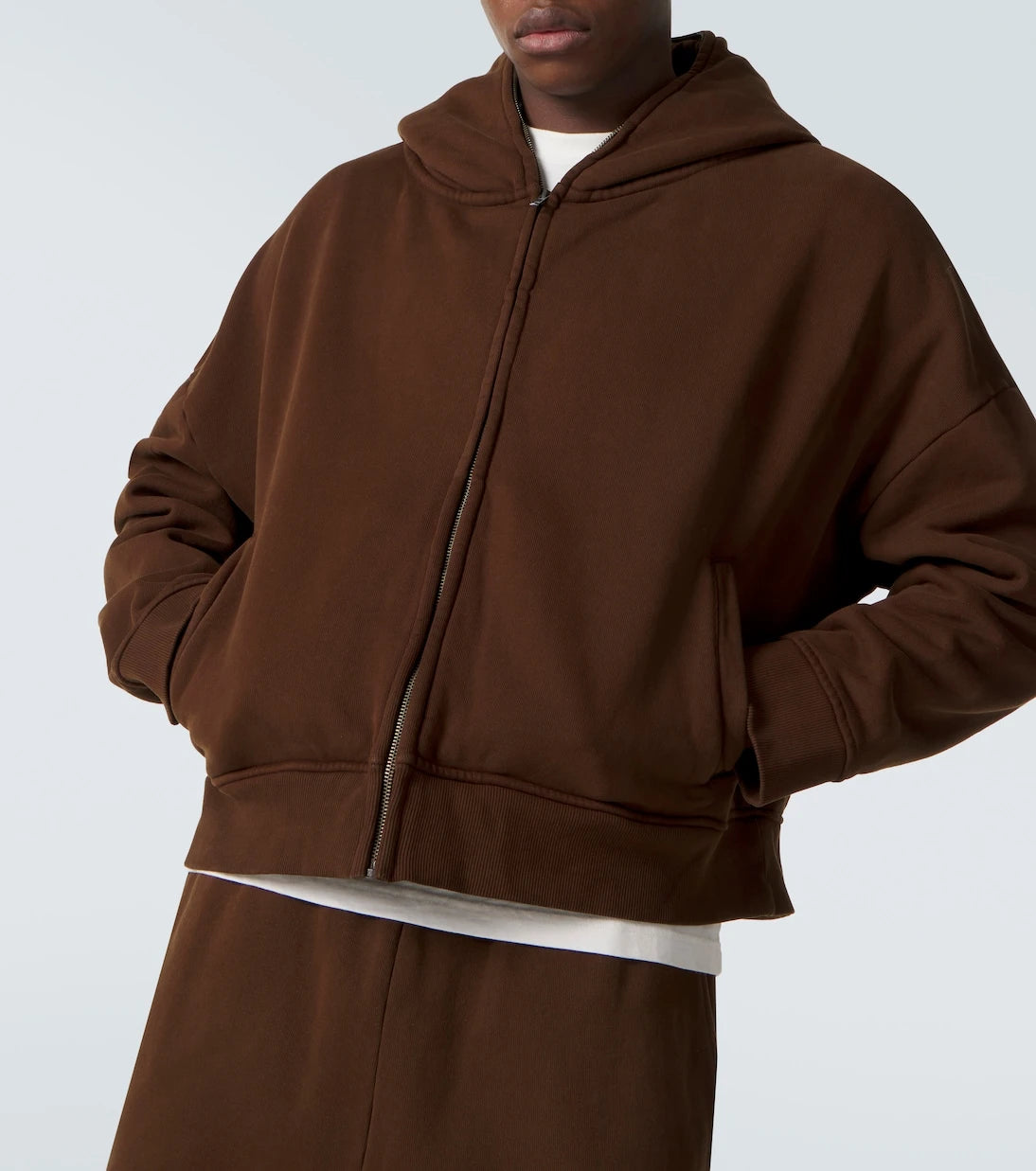 Entire Studios - Eternal Zip cotton fleece hoodie